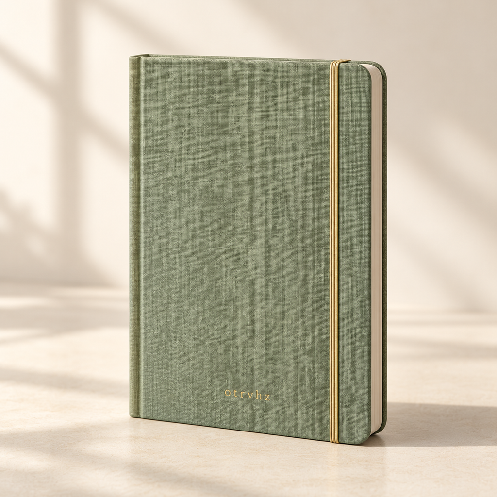 Product hero of Sage Linen Undated Weekly Planner