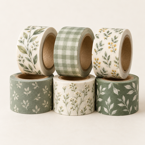 Product hero of Botanical Notes Washi Tape Set