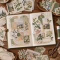 Lifestyle scene of Botanical Journal Ephemera Pack