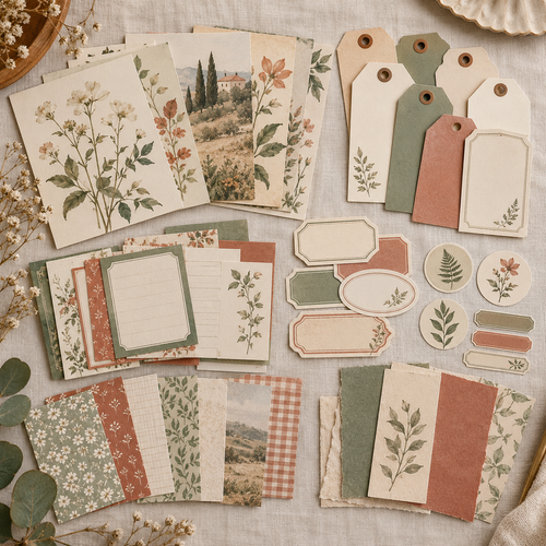 Product hero of Botanical Journal Ephemera Pack