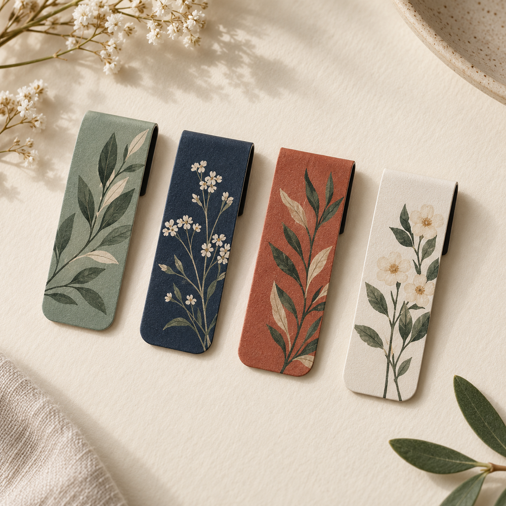 Product hero of Magnetic Botanical Page Markers